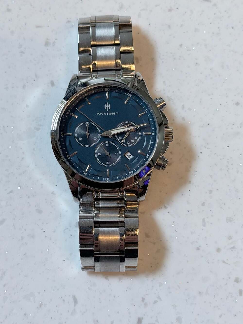 AKNIGHT AK-5160M Chronograph Stainless Steel Watch